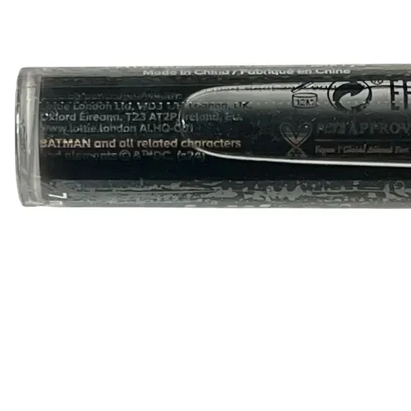 Lottie London Harley Quinn Puddin PH Color Change Lip Oil Rollerball Sheer Black - Picture 4 of 6